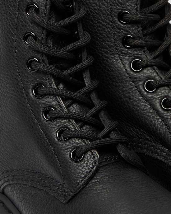 Botines Dr. Martens 1460 Pascal Mono Virginia Mujer Negros MX-31825